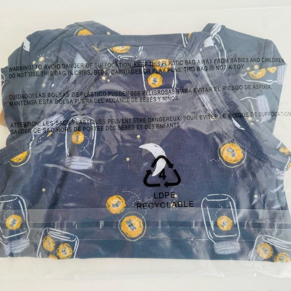 Angel Dear Bodysuit, Fireflies, Size 6-12 Months NWT - Picture 5 of 5